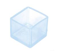 12 Pack Square Chair Leg Protectors Essential for Flooring Safety and Noise Reduction (20x20mm)