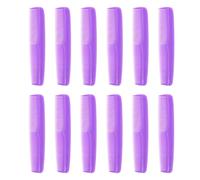 12 Pack Styling Hair Comb Portable Small Useful Barbershop Tools Simple Modelling Supply for Home Hair Salons Men Women Children Purple