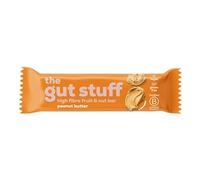 12 Pack | The Gut Stuff Peanut Butter High Fibre Fruit & Nut Bar 35g