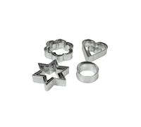 12 Pack Traditional Shape Cookie Cutter Mould Set For Cake