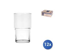 Hill Stacking Long Drink (Toughened) Drinking Tumbler 15.5Oz (44Cl) Pack Of 12