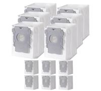 12 Pack Vacuum Bags for iRobot Roomba i7, i7+, i7Plus, i3, i3+,i8, i8+, j5+, i5, i4, i4+, i6, i6+, j7, j7+, s9, s9+, s9Plus, i and s Series Clean Base Automatic Dirt Disposal Bags Replacement Parts
