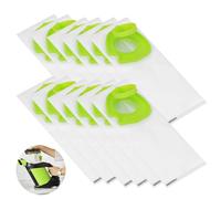 12 Pack Vacuum Dust Bags, Vacuum Bags Replacement for G-tech PRO & PRO 2, Cordless & Handheld Vacuum Cleaner ATF301, ATF303, ATF307, ATF308 3 Layer Design Hygienic