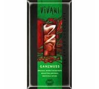 (12 PACK) - Vivani - Milk whole Hazelnuts Chocolate | 100g | 12 PACK BUNDLE