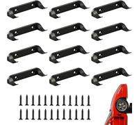 12 Pack Wall Mount Compatible with Lego Car Speed Champions F1 Display Shelves Bracket Hooks for Brick Cars
