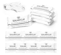 12 Pack White Waterproof Sealant Mastic, 30 g Repair Sealing Clay Moldable Putty for Pipe Gaps, Multi-Purpose Repair Sealing Clay for Wall, Sink, Vent