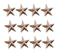 12 Pack Witch Collar Pin Pentagram Pattern Magic Hat Epaulet Pin Buckle for Office Meeting Decoration