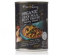 12 Pack x Organic Chickpea & Bean Tagin (400g) - Free Natural