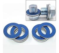 12 Packs 90430-12031 Toyota Oil Drain Plug Gaskets Compatible with Toyota Tacoma Tundra Camry Corolla 4Runner Scion Avalon Lexus Oil Plug Gasket
