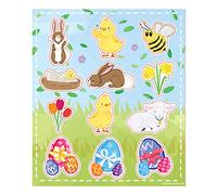 12 Packs of Easter Fun Stickers