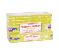 12 Packs Of Positive Energy Incense Sticks By Satya