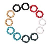 12 Packs small scrunchies for women, Skinny Silk Satin Hair Scrunchies, Small Ponytail Holders No Damage Breakage for Thin/Thick Curly Long Fine Hair