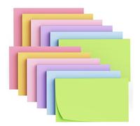 12 Pads Large Sticky Notes,3 x 5'' Self-Stick Notes Pads Recyclable,50 Sheets/Pad Super Sticking Power 76x127mm,600 Sheets Clean Removal Sticky Notes Easy to Post for Note Taking,to Do Lists