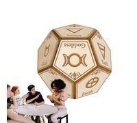 12 Page Decision Maker, Party Gift with Polyhedral Dice | Practical Tool for Home Decisions, Residences, Travel, School and More