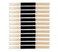 12 Pair 5A/7A Drum Sticks Maple Wood Drumsticks Snare Jazz Drum Stick For Beginners Drumstick for Beginners (Color : 7A)