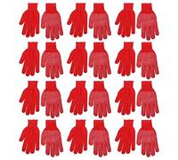12 Pair Gloves with Rubber Dots Single Sided PVC Dotted Working Gloves Polyester and Cotton Work Gloves with Grip Dots Work Gloves
