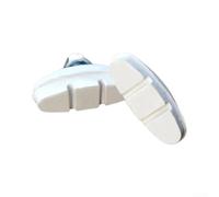 12 Pair Kids Bicycle Brake Pads 3.6cm Length Black White