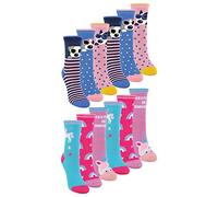 12 Pair Multipack Kids Novelty Bamboo Trainer Socks | Sock Snob | Breathable Low Cut Socks with Fun Designs
