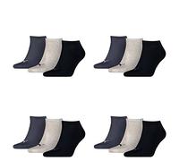 12 pair Puma Sneaker Invisible Socks Unisex Mens & Ladies, color:532 - navy/grey/nightshadow b, Socken & Strümpfe:47-49