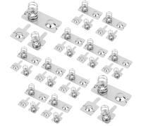 12 Pairs AAA Battery Spring Contacts, Negative to Positive Conversion Battery Contact Plate Pad Spring Replacement for Remote Control Charger & Electronic Devices Accessories