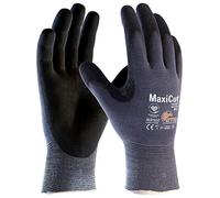 (12 Pairs) ATG Gloves 44-3745 MaxiCut Ultra Cut Protection Gloves 12 x Blue/Black 10
