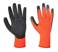 12 Pairs Latex Coated Work Gloves - X Large - Heavy Duty Protective Gloves for Builders, Garden & Working | Secure Fit with Anti-Slip Grip | Durable, Comfortable, Ideal for Construction Maintenance