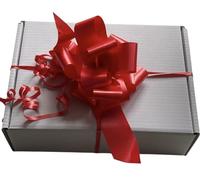 12 pairs Men's Cotton Blend Striped Socks Gift Box Set, Size 6-11, Birthday Hamper with Ribbon