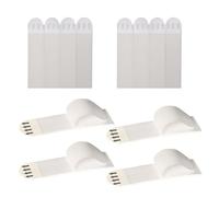 12 Pairs Picture Hanging Strips Heavy Duty,Medium No Nails Adhesive Extra Strong Anvas Hanger,3M Photo Frame Wall Stickers for Pictures, Frames,Mirrors,Poster Refill Mounting