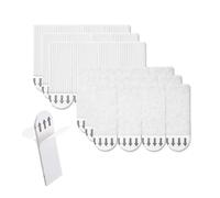 12 Pairs Picture Hanging Strips - Photo Frame Stickers, Heavy Duty Wall Hanging Strip, Adhesive Hook Loop Mounting Tapes for Pictures and Photos Frame Hanging and Christmas Decorations (16mm*46mm)