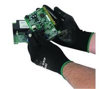 12 Pairs - Polyco Work Gloves Matrix P Grip Polyurethane Palm Coated Hand Safety New, 10 - X-Large, Black