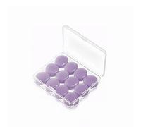 12 Pairs Reusable Silicone Ear Plugs,Noise Cancelling Ear Plugs, Earplugs for Sleep for Sleep,Noise Cancelling,Waterproof, Swimming Noisy Environments, Hypoallergenic Comfortable Ear Protection