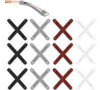 12 Pairs Silicone Glasses Ear Grips, Anti Slip Glasses Grips Behind Ears, Glasses Anti Slip Grips, Eyeglass Ear Grips, Soft Glasses Temple Holder Protectors for Various Glasses and Sunglasses