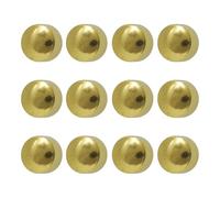 12 Pairs Studex Mini 2mm Traditional Plain Ball Gold Plated Bezel Setting Ear Piercing Stud Earrings