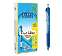 Papermate InkJoy 300 RT InkJoy 300 RT Retractable Ballpoint Pen Blue 0.8 mm Medium Ballpoint Non Refillable Pack of 12