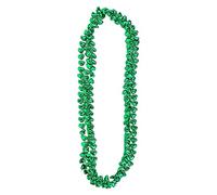 12 PC Green Beads Necklaces Irish Bead Necklace Party Favors Pack (Green, One Size)