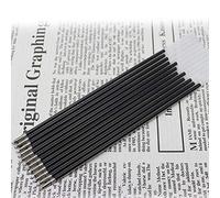 12 pcs 0.7 mm black blue red ballpoint pen refills.
