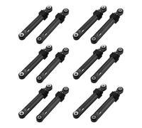 12 Pcs 100N Washing Machine Shock Absorber,Compatible For LG Washer Front Load Part Black Plastic Shell Home Appliances Accessories