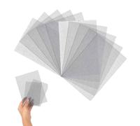 12 Pcs 304 Stainless Steel Wire Mesh Sheets, 20 Mesh Rodent Proof Mesh for Air Brick Covers and Vents, Durable Pest Control Mesh (150x210mm)