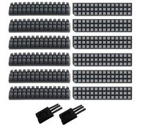 12 Pcs 3D Printer Silicone Nozzle Brush, Nozzle Silicone Brush Heatbed for Bxxbu Lxb A1, 3D Printer Hotend Nozzle Brush Replacement Kit Cleaner Tool of 3D Printer Parts & Accessories(NOT for A1 MINI)