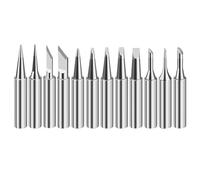 12 Pcs 900M Soldering Iron Tips for Yihua Hakko Quick Atten Ryobi Weller Welding Equipment Accessories and More DIY Soldering Stations/Guns Replacement Solder Tips (12 Different Sizes)