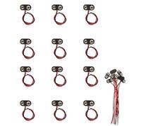 12 Pcs 9V Battery Snap Connector, T-type Combination Battery Clip with 15cm Cable for 9V Plastic Leather Batteries Connection Cable LED Strip Connector Buckle