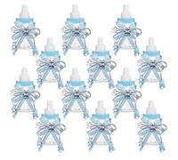 12 Pcs Baby Shower Favor Party Favors Candy Container Baby Shower Table Centerpieces The Gift Chocolate Bottles Small Infant Bottles Baby Shower Candy Favors Gifts Mini Bottle Boy