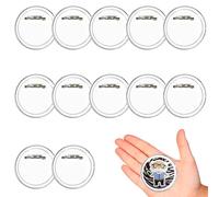 12 Pcs Badge Making Kit, Personalized Badges Suitable for DIY Craft Gift Parties, Badges Make Your own, pin Badges Acrylic Design and Production kit