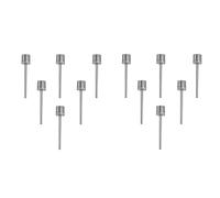 12 Pcs Ball Pump Needles, Ball Pump Inflation Needles, Durable Stainless Steel Air Pump Needle for Football, Basketball, Volleyball, Etc