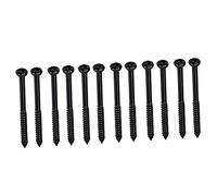 12 Pcs Bass Pickup Mounting Screws for PB JB Pickups Black