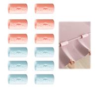 12 Pcs Bed Sheet Clips,Plastic Reusable Bed Sheet Grippers Sheet Fasteners Clips,Adjustable Bed Sheet Clips Grippers,Anti-Slip Safe Bed Sheet Grippers,for Fix Bedsheet Duvet Cover Food Snack Bag