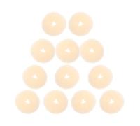 12 Pcs Beige Nylon Hair Bun Maker for Girl, Donut Braider