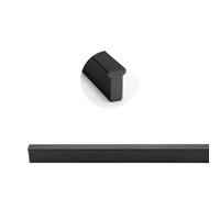 12 Pcs Black Drawer Pull Handles - Cupboard Door & Wardrobe Handles for Cabinets Dressers & Drawers - 96mm Hole Spacing Modern Design for Easy Grip & Stylish Upgrade