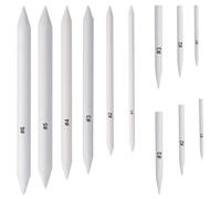 12 Pcs Blending Stumps & Tortillions Set, Paper Art Blenders with Sandpaper Board, Pencil Blending Tools for Drawing, Sketching, Shading, Smudging, Art Supplies for Artists, Students, Beginners