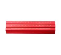 12 Pcs Carpenter Pencils Octagonal Black/Red Carpenter Pencils For Woodworking Marking And Construction Plans